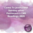 Come To Jesus Fifth Sunday after Pentecost LCMS Readings 2020