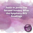 Faith in Jesus The Second Sunday After the Epiphany RCL Readings