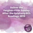Follow the Forgiver Fifth Sunday After the Epiphany RCL Readings 2019