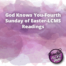 God Knows You Fourth Sunday of Easter LCMS Readings