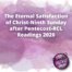 The Eternal Satisfaction of Christ Ninth Sunday after Pentecost RCL Readings 2020