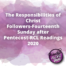 The Responsibilities of Christ Followers Fourteenth Sunday after Pentecost RCL Readings 2020